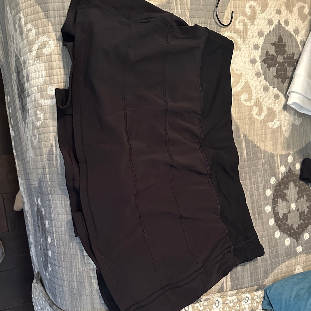 Lululemon Tennis Skirt 12 Black Athletic